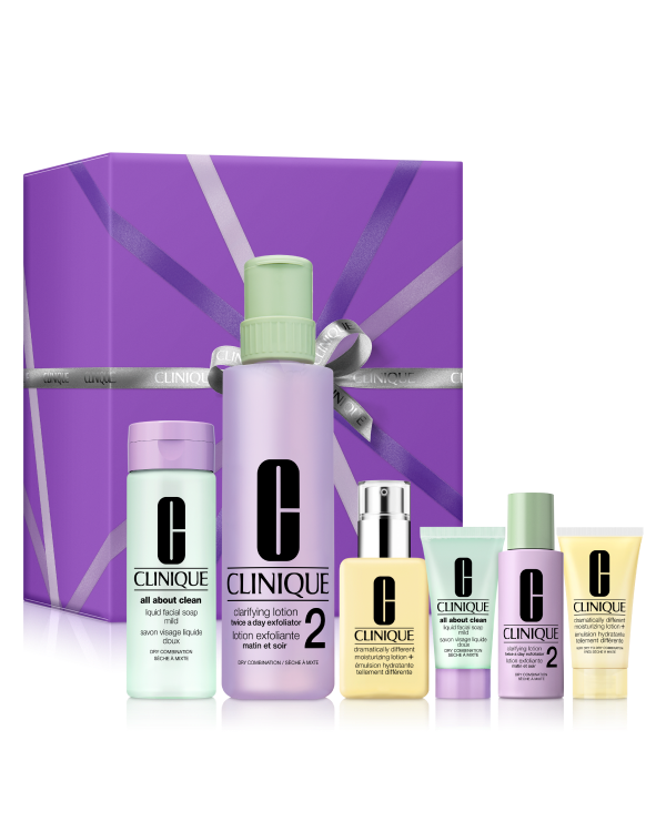 3-Step Hydration Skincare Gift Set for Dry Combination Skin, One size