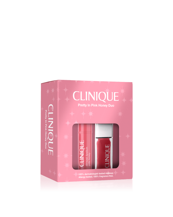 Pretty in Pink Honey Duo, Mini Almost Lipstick and full-size Pop™ Lip + Cheek Oil limited-edition duo in the perfect soft, sheer pink shade. Worth £39.79.