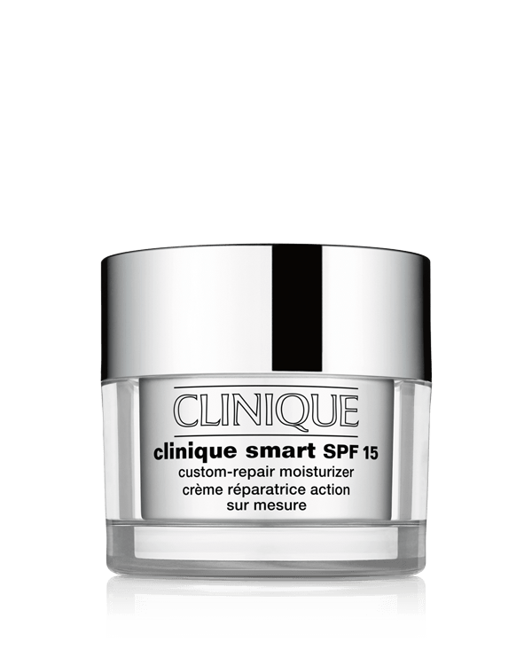 Clinique Smart™ SPF 15 Custom Moisturizer, Daytime moisturiser targets all major signs of ageing and protects with SPF.